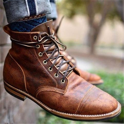Detalle botas mujer Julian – vista frontal | Horizoncor