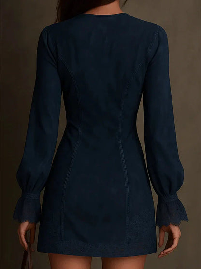 Modelo con vestido de noche Brisa | Horizoncor México