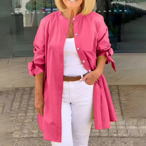 Detalle blusas para mujer Banús – vista frontal | Horizoncor