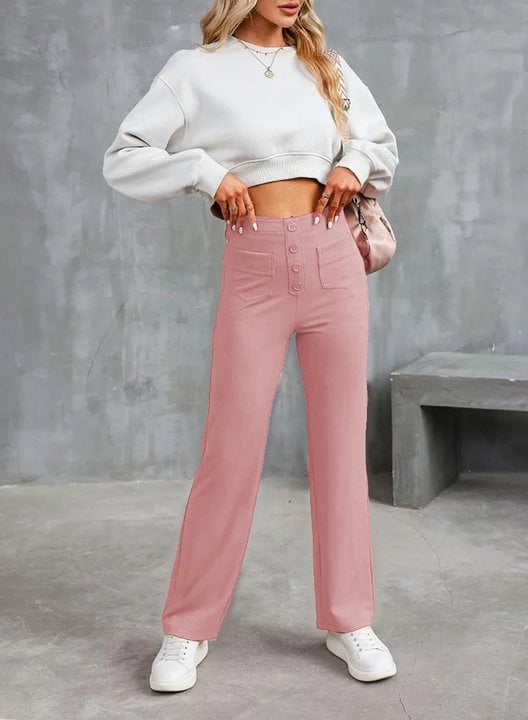 Pantalones de Mujer Cintura Alta – imagen 8 | Horizoncor
