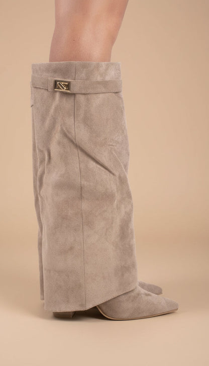 Detalle botas vaqueras Montblanc – vista frontal | Horizoncor