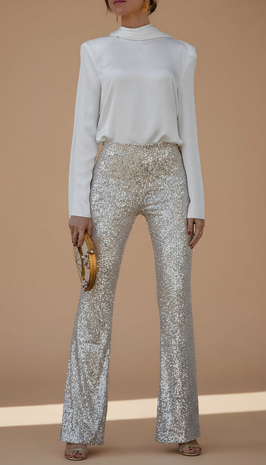 Pantalones de Mujer Elea – con Lentejuelas | Horizoncor