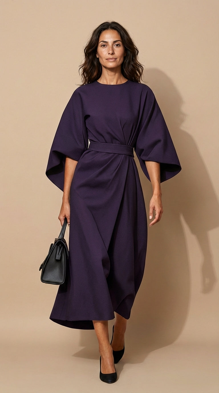 Vestido Midi Elegante Kioto – imagen 7 | Horizoncor