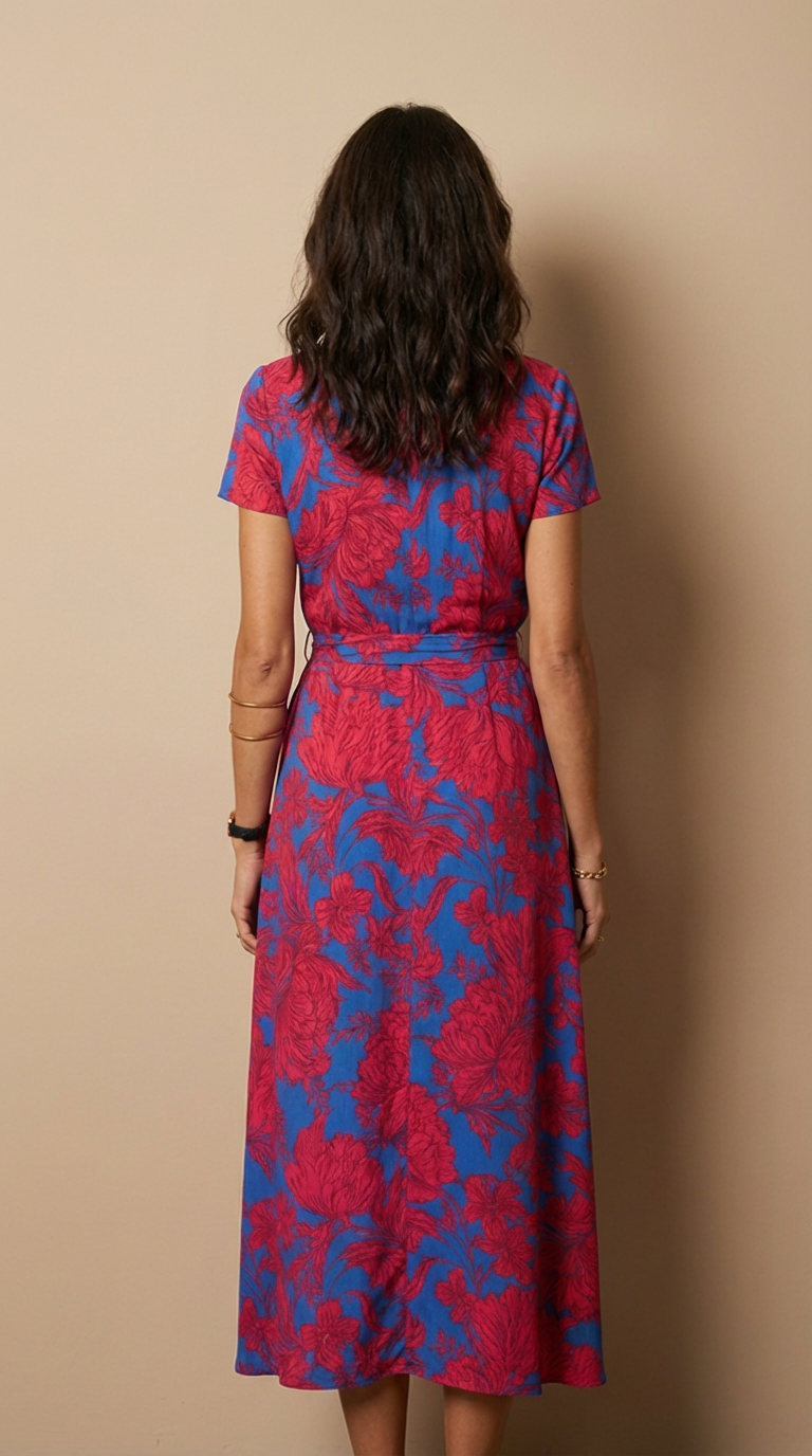 Vestido Elegante Julia – vista lateral | Horizoncor
