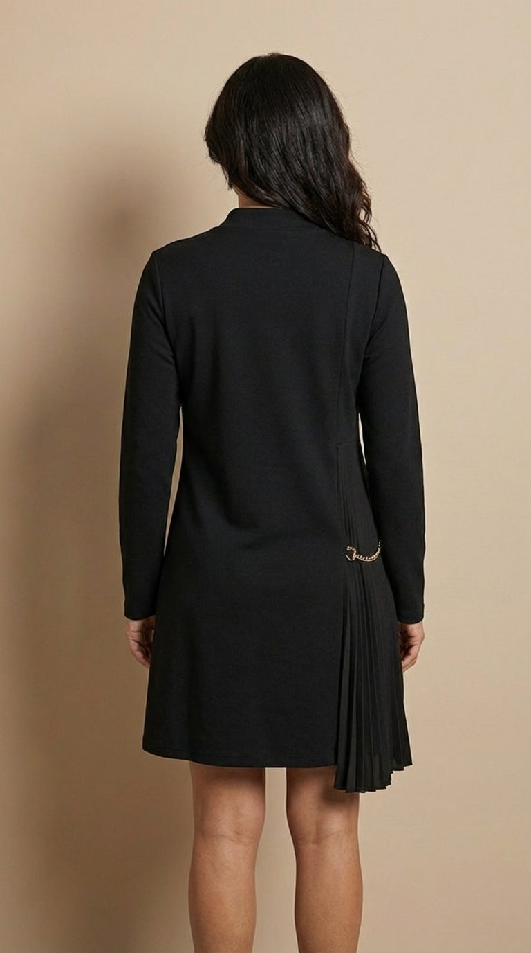 Vestido Largo Elegante Lara – vista lateral | Horizoncor