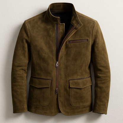 Detalle blazer mujer Laurent – vista frontal | Horizoncor