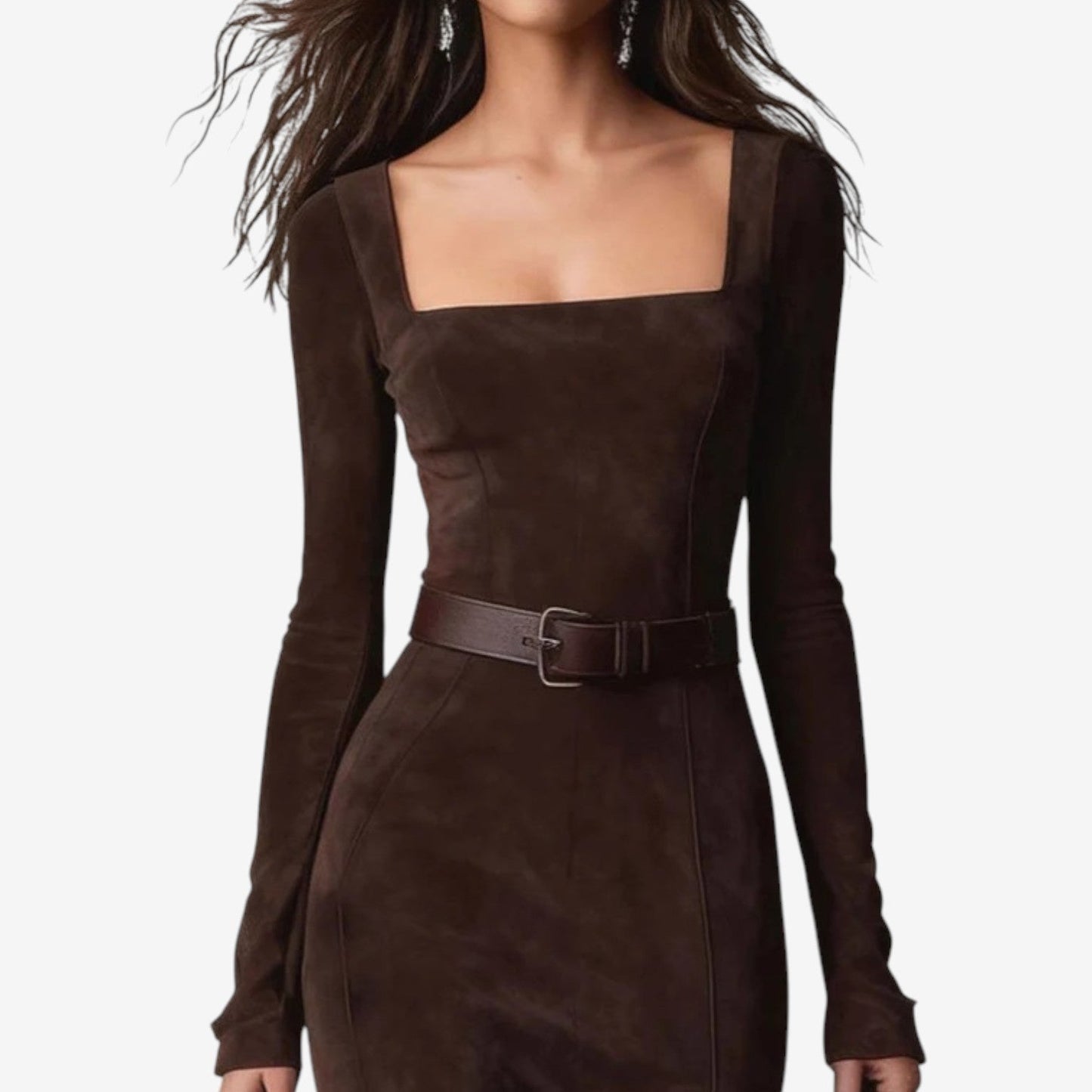 Detalle vestido de noche Franca Vestido – vista frontal | Horizoncor