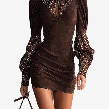 Vestido de Noche Chaix Vestido Fluyente – vista lateral | Horizoncor