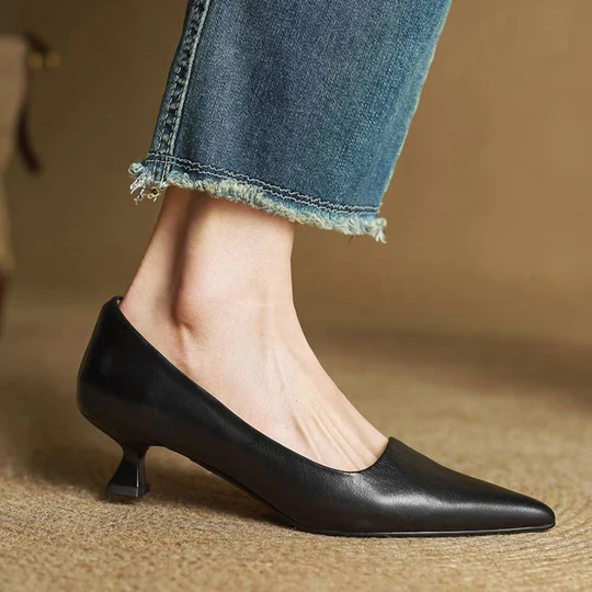Tacones Mujer Alovi Escote – vista lateral | Horizoncor