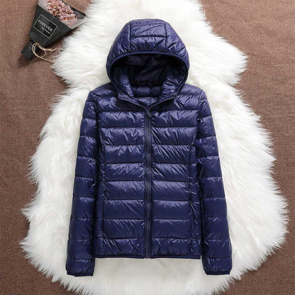 Modelo con chaqueta de mujer Nord | Horizoncor México