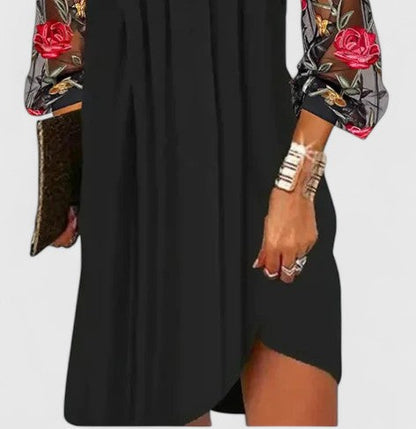 Vestido Corto Elegante Donna – vista lateral | Horizoncor