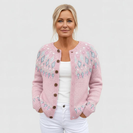 Cárdigan Mujer Elva – Estampado | Horizoncor