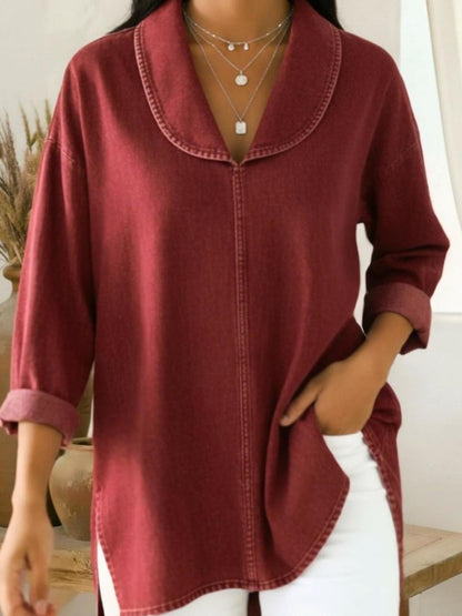Detalle tops para mujer Denim – vista frontal | Horizoncor