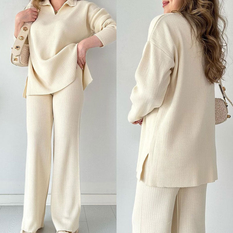 Detalle conjunto elegante para dama Montpellier – vista frontal | Horizoncor