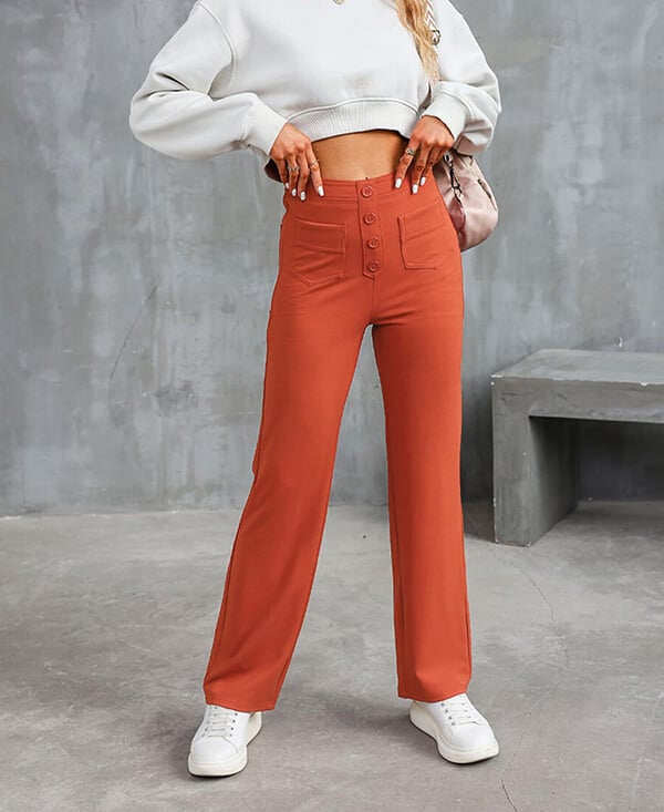 Pantalones de Mujer Cintura Alta – imagen 6 | Horizoncor
