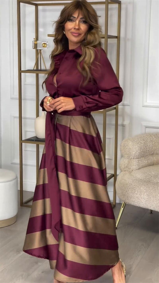 Vestido Largo Elegante Yvonne – de Encaje | Horizoncor