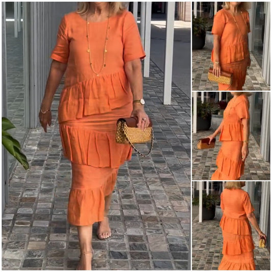 Vestido Midi Elegante Salamanca – Blanco | Horizoncor
