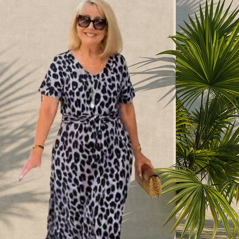 Vestido de Fiesta de Leopardo – imagen 6 | Horizoncor