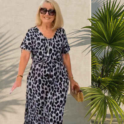 Vestido de Fiesta de Leopardo – imagen 6 | Horizoncor
