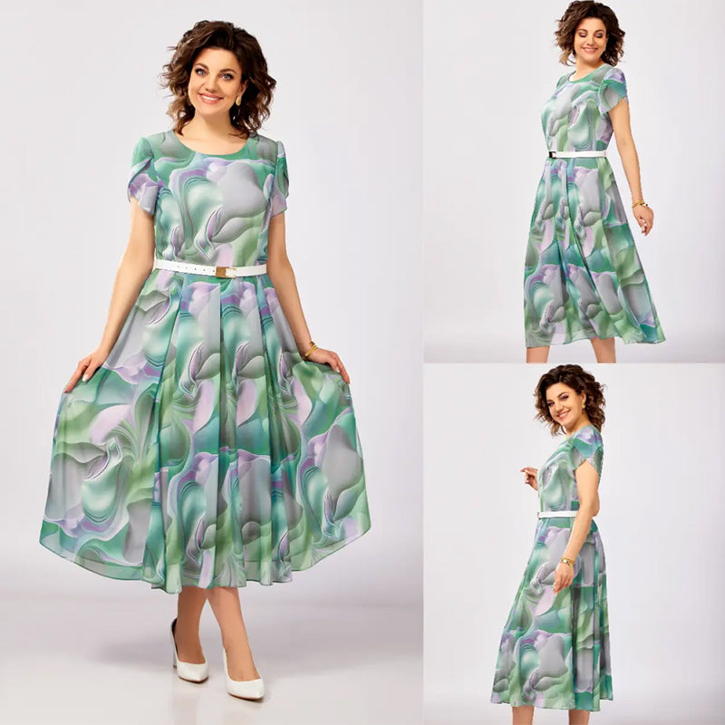 Vestido Largo Elegante Verena – Rosa | Horizoncor