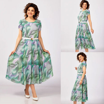 Vestido Largo Elegante Verena – Rosa | Horizoncor