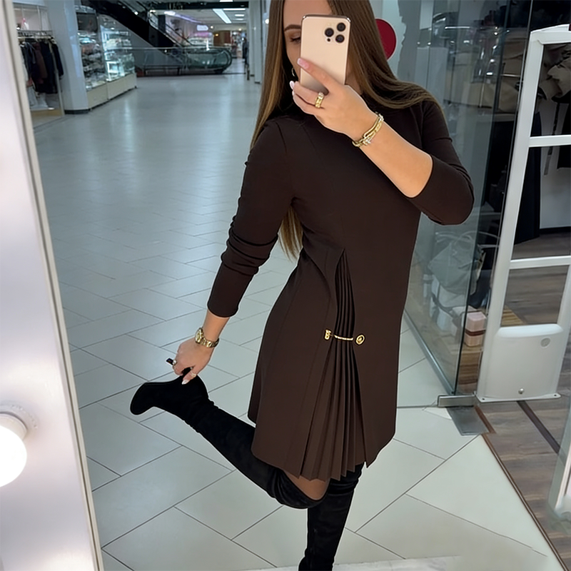 Vestido de Fiesta Linares – vista lateral | Horizoncor