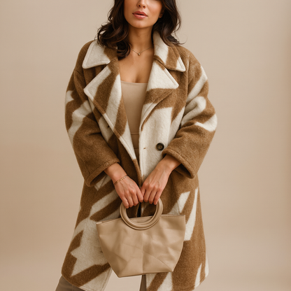 Abrigo Mujer Isa – vista lateral | Horizoncor