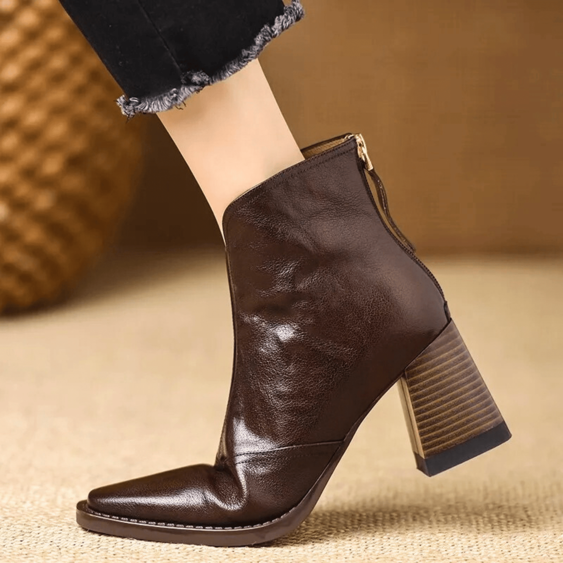 Tacones Mujer Claudia – vista lateral | Horizoncor
