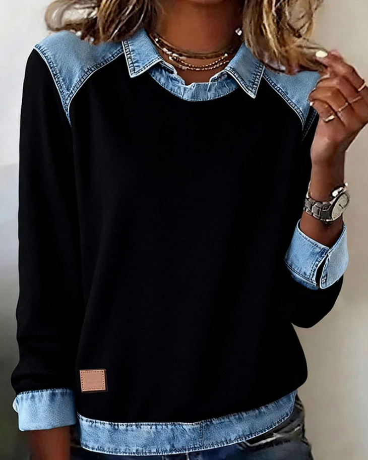 Modelo con blusas para mujer Veleska | Horizoncor México